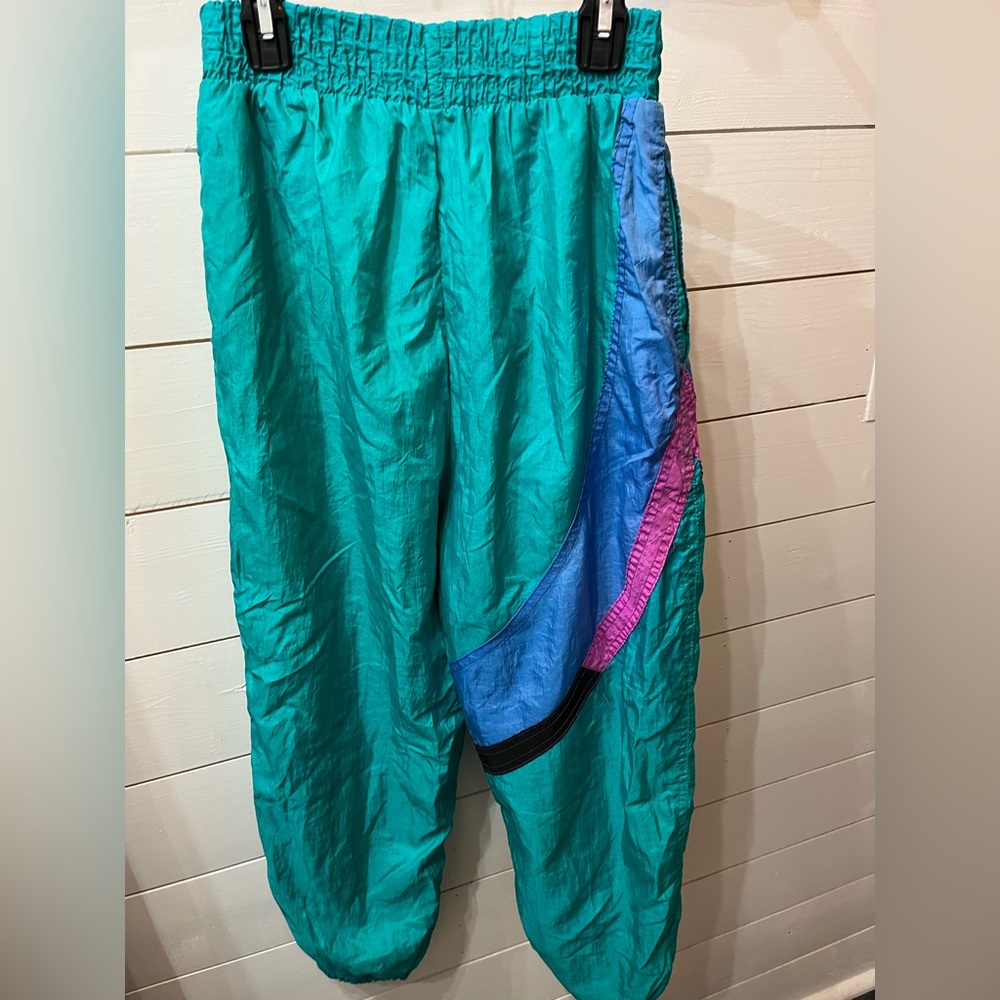 Vintage 90’s windbreaker pants youth size:16